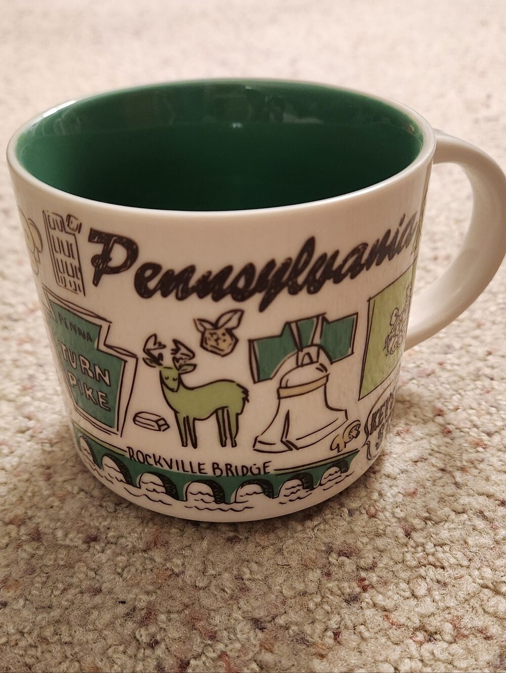 Pennsylvania Mug - Starbucks Been There Series